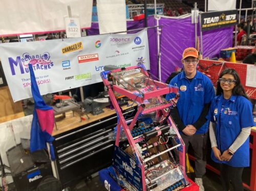 Mechanical Mustaches Robotics Team at the Wisconsin FIRST® Regional competition
