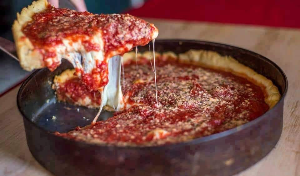 Pizza Unos Deep Pan Chicago Style Pizza