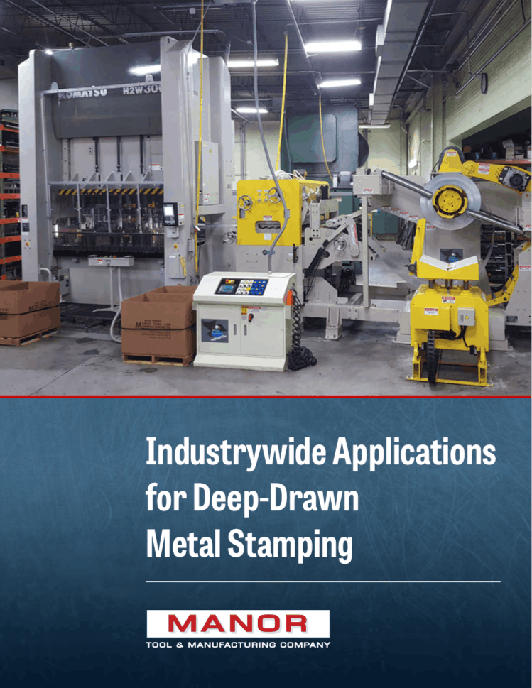 Industrywide Applications for Deep-Drawn Metal Stamping